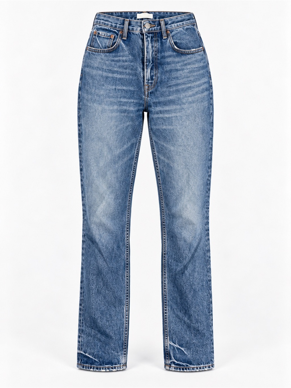 GRLFRND Cotton Denim Jeans Size 31 High Rise Tapered Skinny Leg 90s Inspired